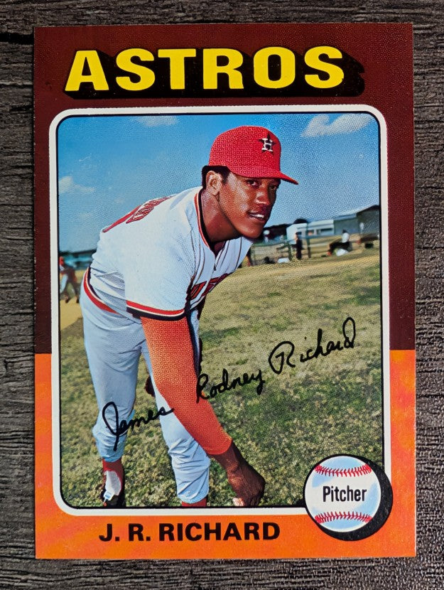 1975 Topps Mini #73 J.R. Richard (NM)