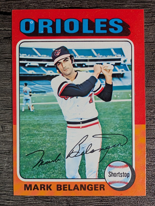 1975 Topps Mini #74 Mark Belanger (EXMT)