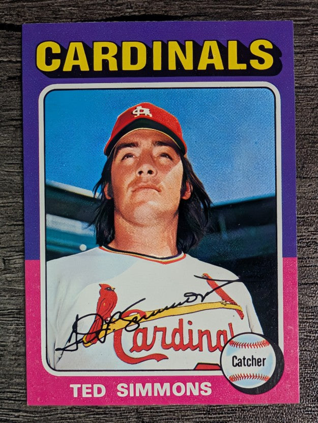 1975 Topps Mini #75 Ted Simmons (NMMT)