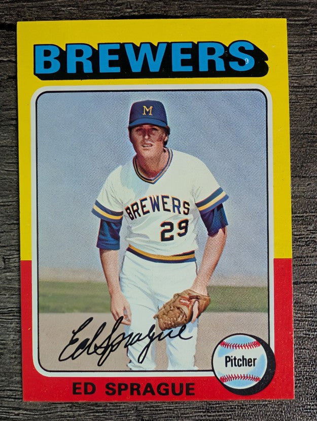 1975 Topps Mini #76 Ed Sprague (NM)