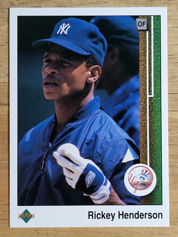 1989 Upper Deck #210 Rickey Henderson