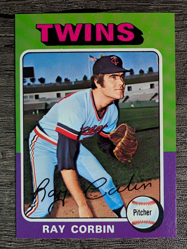 1975 Topps Mini #78 Ray Corbin (EXMT)