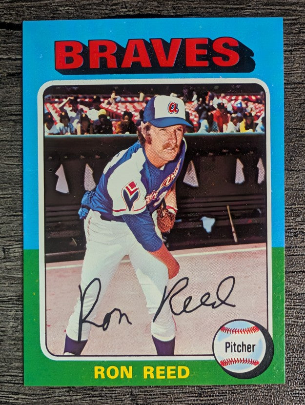 1975 Topps Mini #81 Ron Reed (NM)