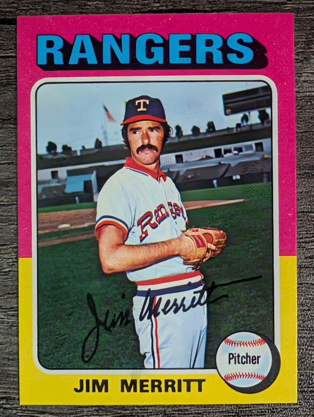 1975 Topps Mini #83 Jim Merritt (MINT)