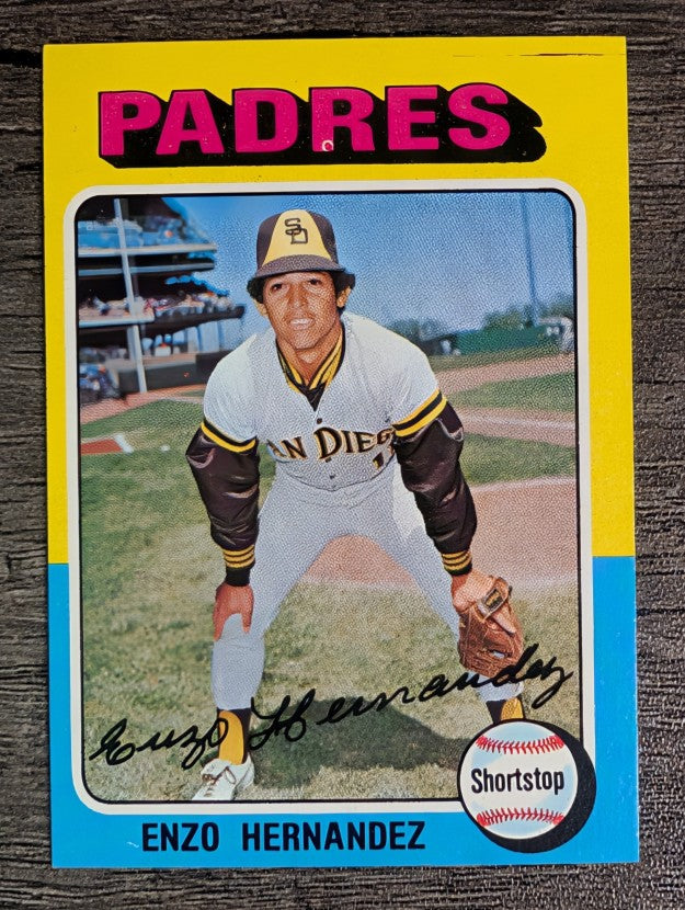 1975 Topps Mini #84 Enzo Hernandez (NM)
