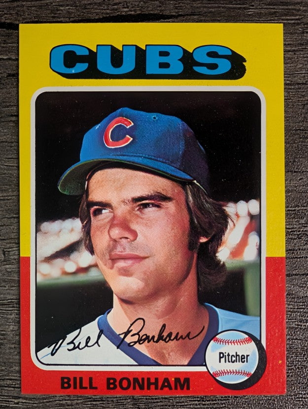 1975 Topps Mini #85 Bill Bonham (EXMT)