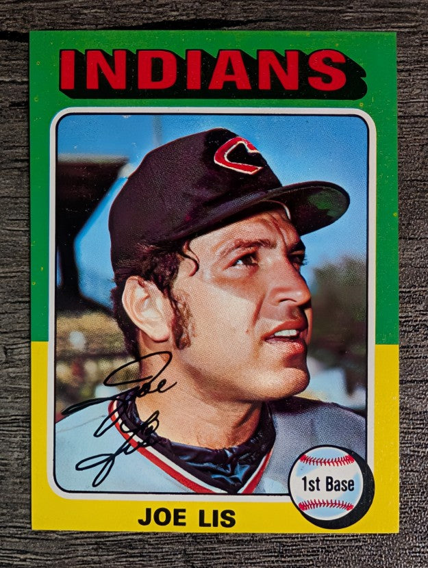 1975 Topps Mini #86 Joe Lis (FACTORY SHORT)