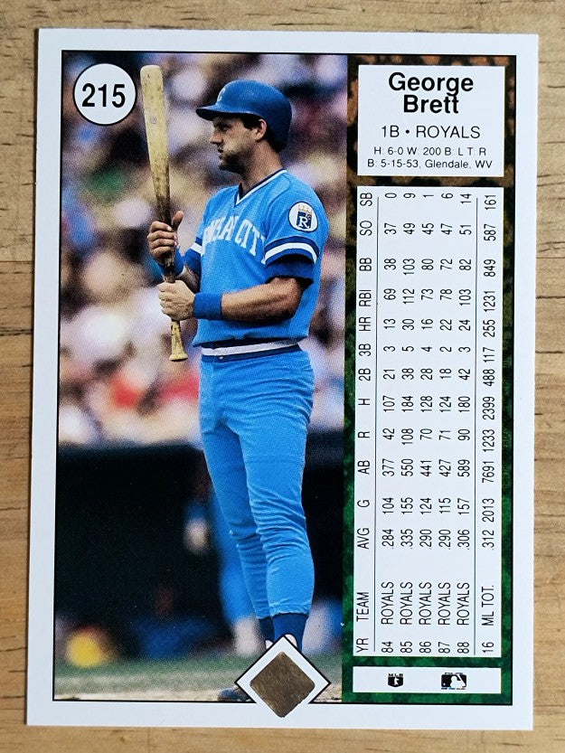 1989 Upper Deck #215 George Brett