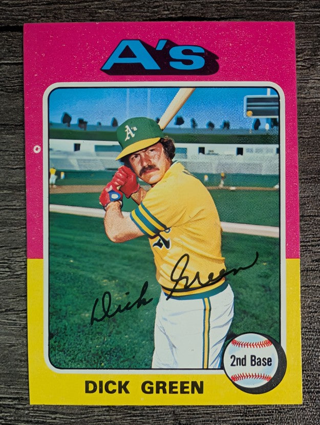 1975 Topps Mini #91 Dick Green (EXMT)