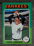 1975 Topps Mini #92 Cecil Upshaw (NMMT)