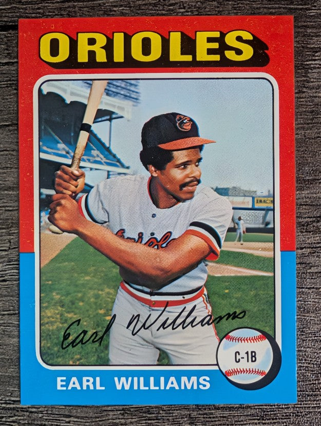 1975 Topps Mini #97 Earl Williams (MINT)