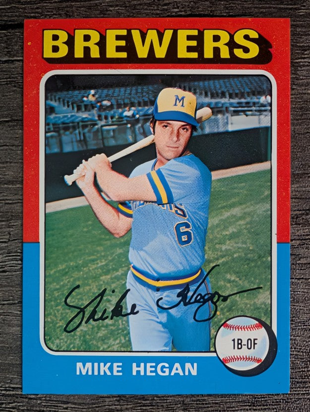 1975 Topps Mini #99 Mike Hegan (NM)