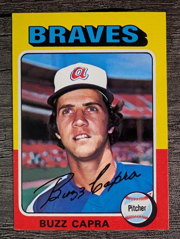 1975 Topps Mini #105 Buzz Capra (EXMT)