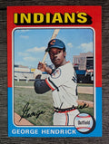 1975 Topps Mini #109 George Hendrick (EXMT)