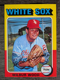 1975 Topps Mini #110 Wilbur Wood (EXMT)