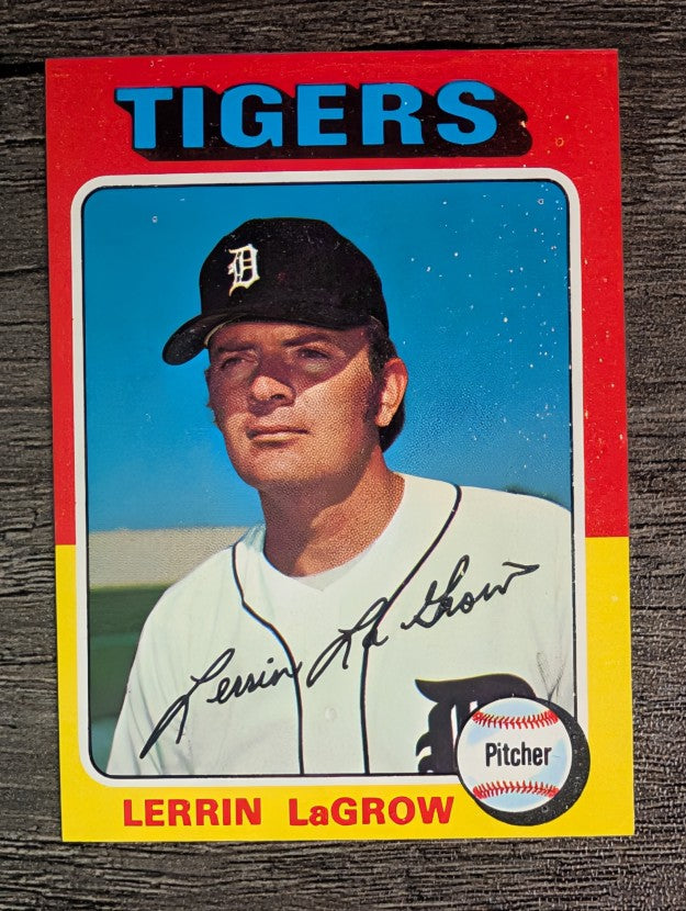 1975 Topps Mini #116 Lerrin LaGrow (FACTORY SHORT)