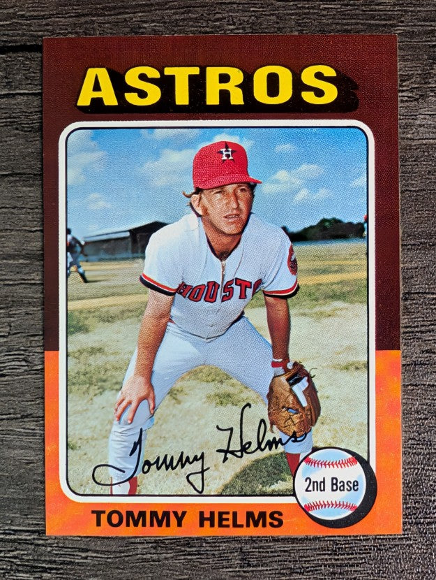 1975 Topps Mini #119 Tommy Helms (EXMT)