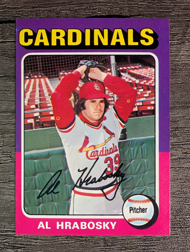 1975 Topps Mini #122 Al Hrabosky (EXMT)