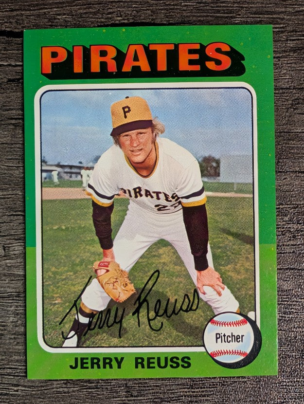 1975 Topps Mini #124 Jerry Reuss (NM)