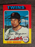 1975 Topps Mini #127 Glenn Borgmann (FACTORY SHORT)