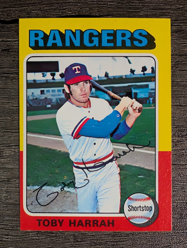 1975 Topps Mini #131 Toby Harrah (EX)