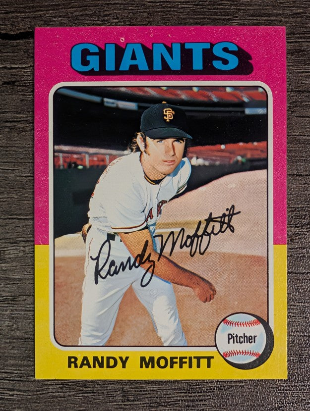 1975 Topps Mini #132 Randy Moffitt (NM)