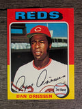 1975 Topps Mini #133 Dan Driessen (FACTORY SHORT)