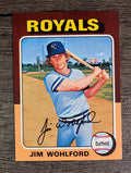 1975 Topps Mini #144 Jim Wohlford (NM)