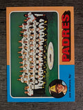 1975 Topps Mini #146 San Diego Padres CL/John McNamara MG (NM)