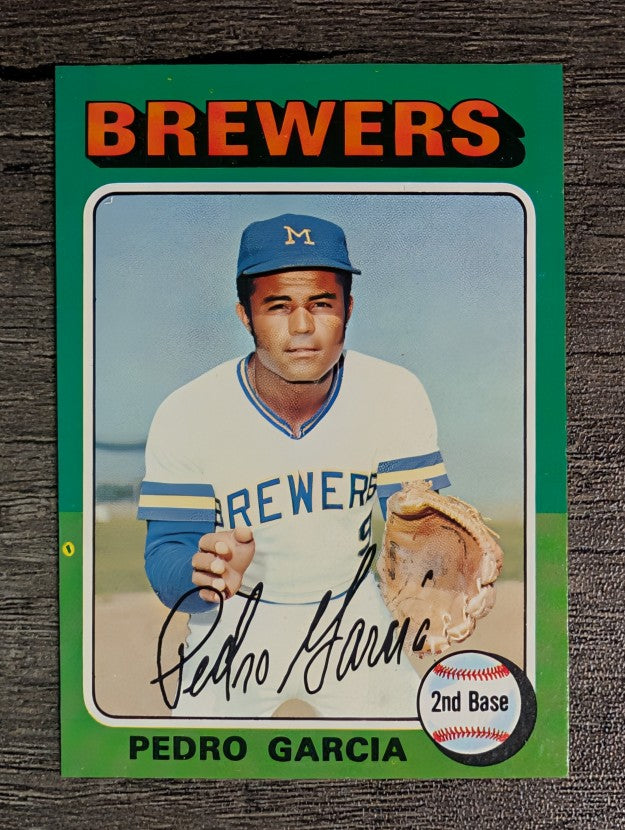 1975 Topps Mini #147 Pedro Garcia (NM)