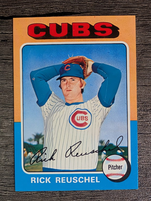 1975 Topps Mini #153 Rick Reuschel (NMMT)