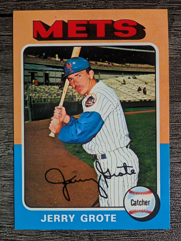 1975 Topps Mini #158 Jerry Grote (MINT)