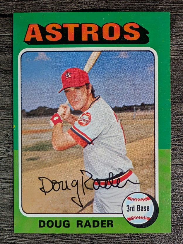 1975 Topps Mini #165 Doug Rader (EXMT)