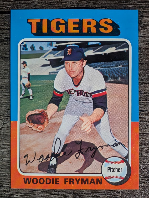 1975 Topps Mini #166 Woodie Fryman (NMMT)