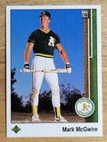 1989 Upper Deck #300 Mark McGwire