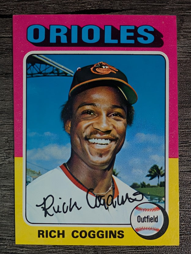 1975 Topps Mini #167 Rich Coggins (EXMT)