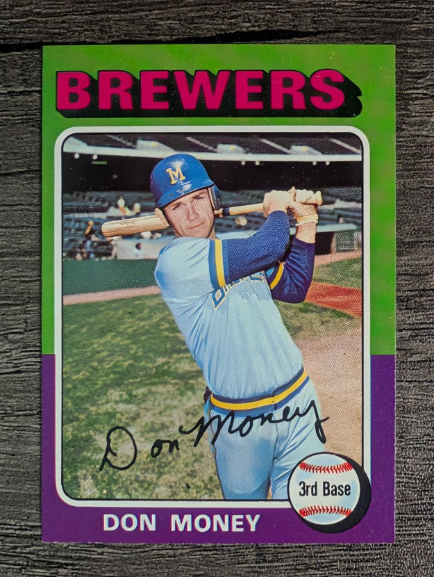 1975 Topps Mini #175 Don Money (EXMT)