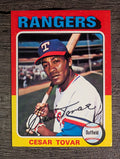 1975 Topps Mini #178 Cesar Tovar (FACTORY SHORT)