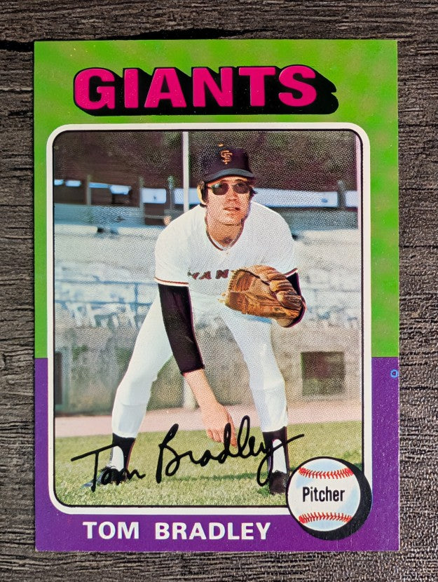 1975 Topps Mini #179 Tom Bradley (EXMT)