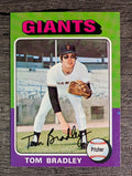 1975 Topps Mini #179 Tom Bradley (EXMT)