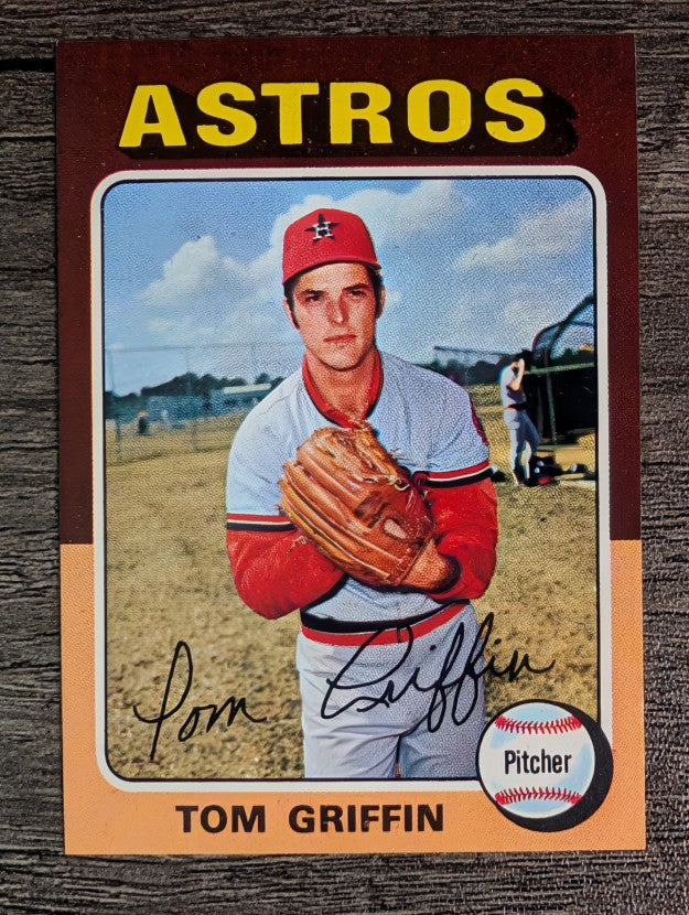 1975 Topps Mini #188 Tom Griffin (MINT)