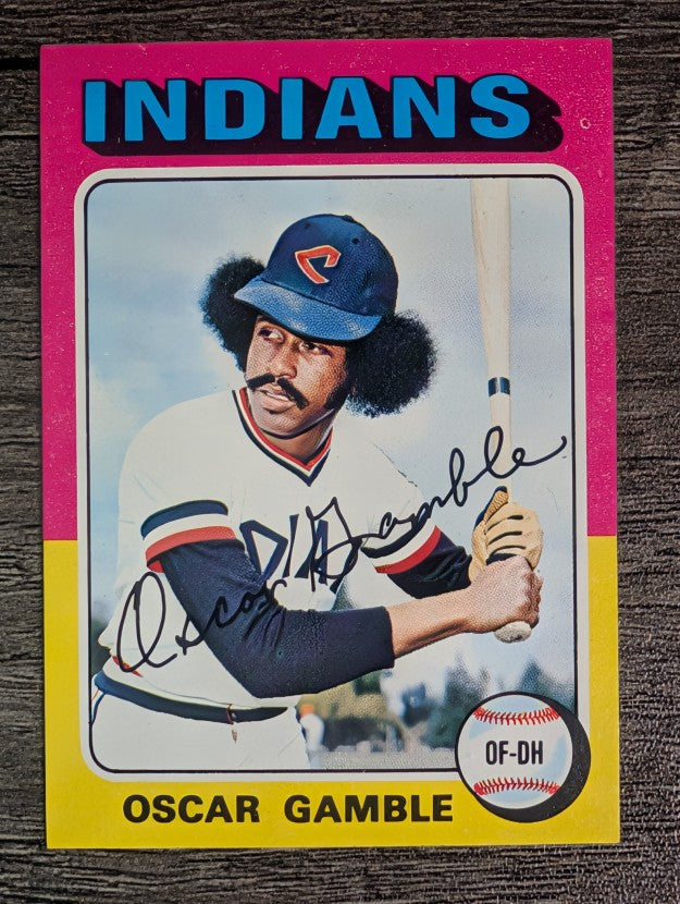 1975 Topps Mini #213 Oscar Gamble (NMMT)
