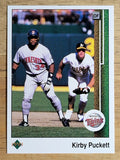 1989 Upper Deck #376 Kirby Puckett/Mark McGwire