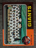 1975 Topps Mini #216 San Francisco Giants CL/Wes Westrum MG (NM)