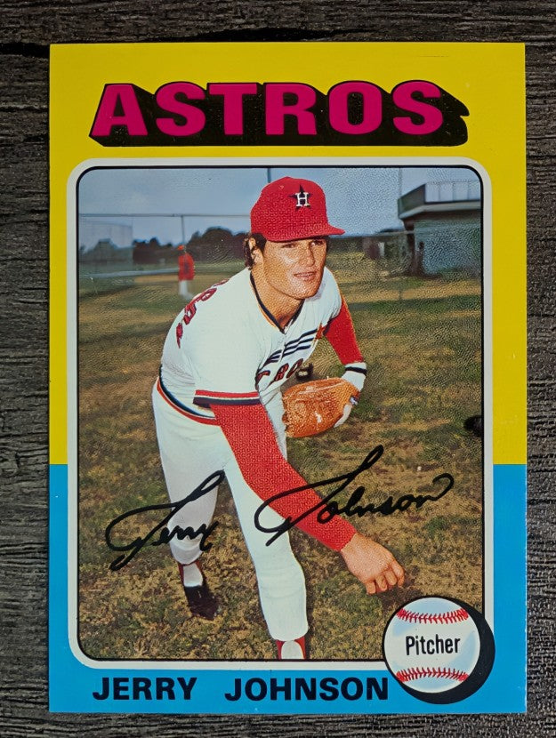 1975 Topps Mini #218 Jerry Johnson (EXMT)