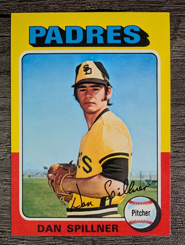 1975 Topps Mini #222 Dan Spillner (NM)