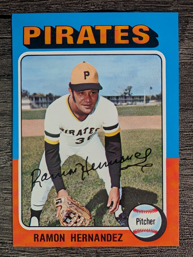 1975 Topps Mini #224 Ramon Hernandez (EXMT)
