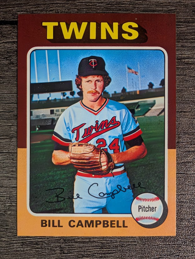 1975 Topps Mini #226 Bill Campbell (MINT)