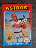 1975 Topps Mini #227 Bob Watson (NM)