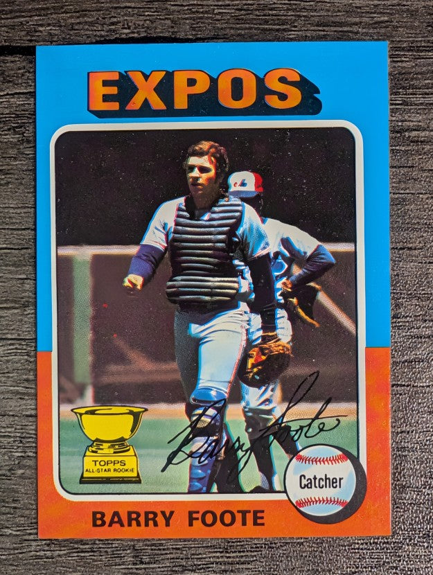 1975 Topps Mini #229 Barry Foote (EXMT)